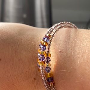 Beaded Wrap bracelet